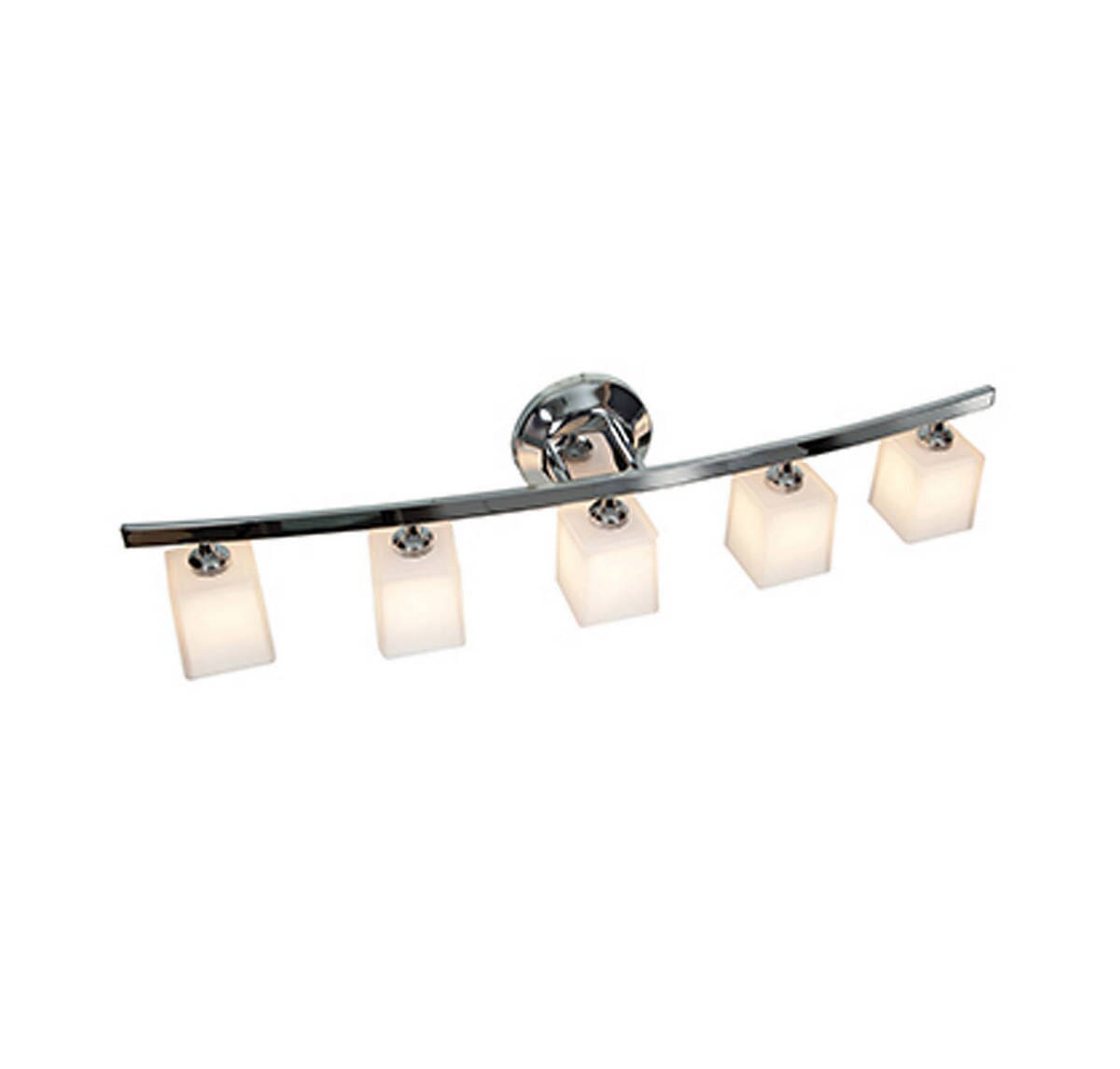 Access Sydney 5-Light 8" Bathroom Vanity Light in Chrome