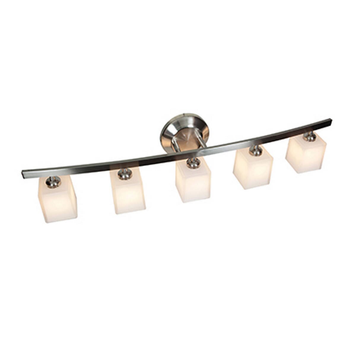 Access Sydney 5-Light 8" Bathroom Vanity Light in Matte Chrome