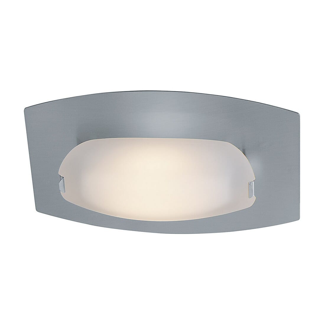 Access Lighting Nido 10" Frosted Glass Wall Sconce in Matte Chrome