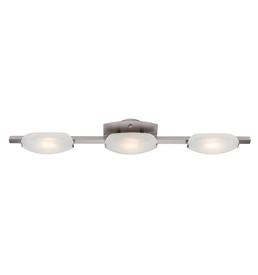 Access Nido 3-Light 32" Ceiling Light in Matte Chrome