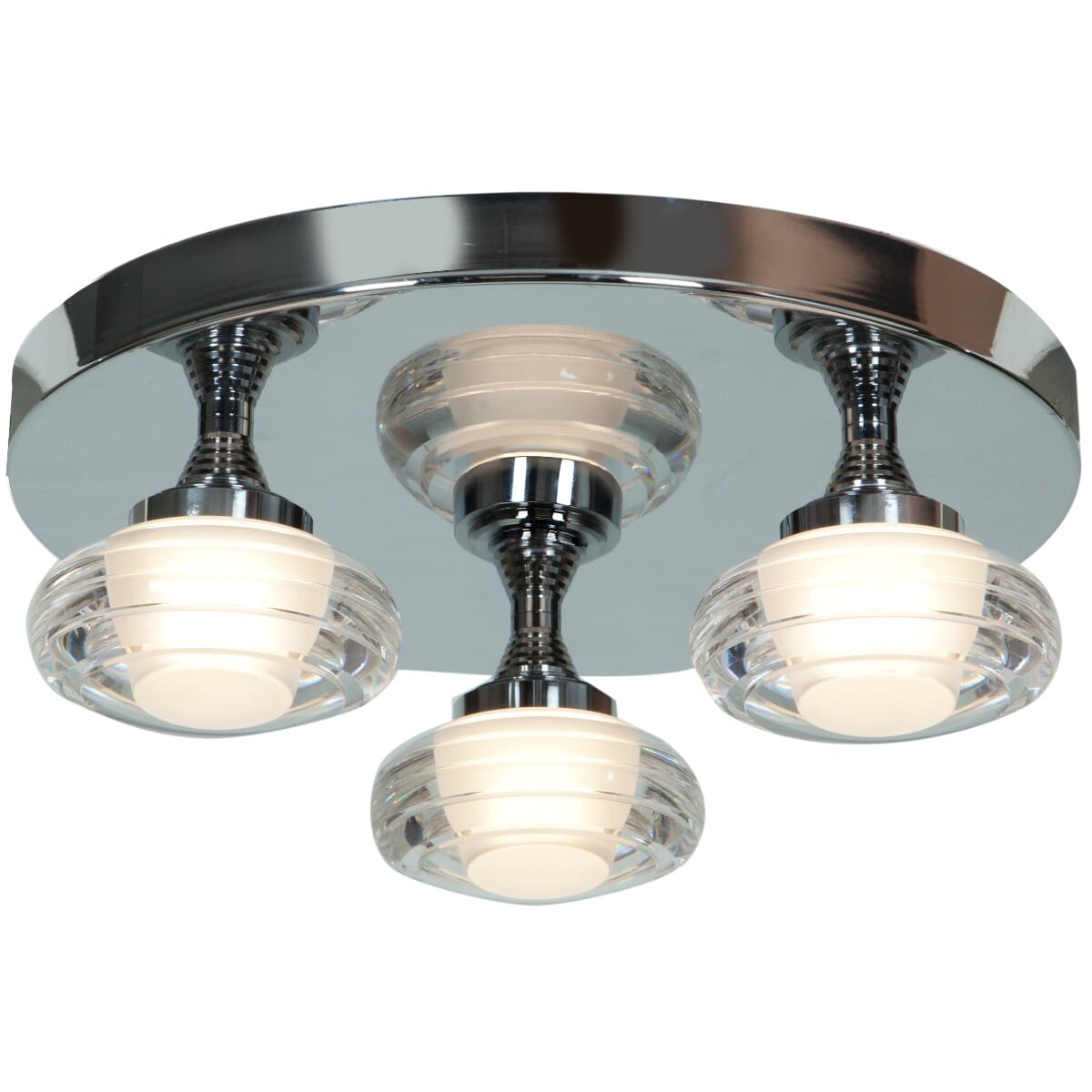 Access Optix 3-Light Ceiling Light in Chrome