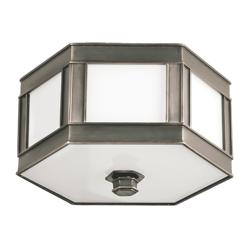 Hudson Valley Nassau 2-Light Ceiling Light in Old Bronze