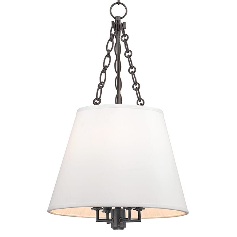 Hudson Valley Burdett 4-Light 24" Pendant Light in Old Bronze