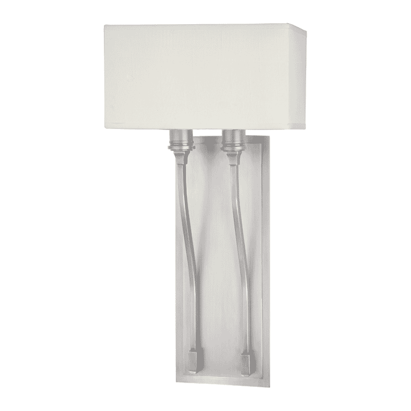 Hudson Valley Selkirk 2-Light 20" Wall Sconce in Satin Nickel