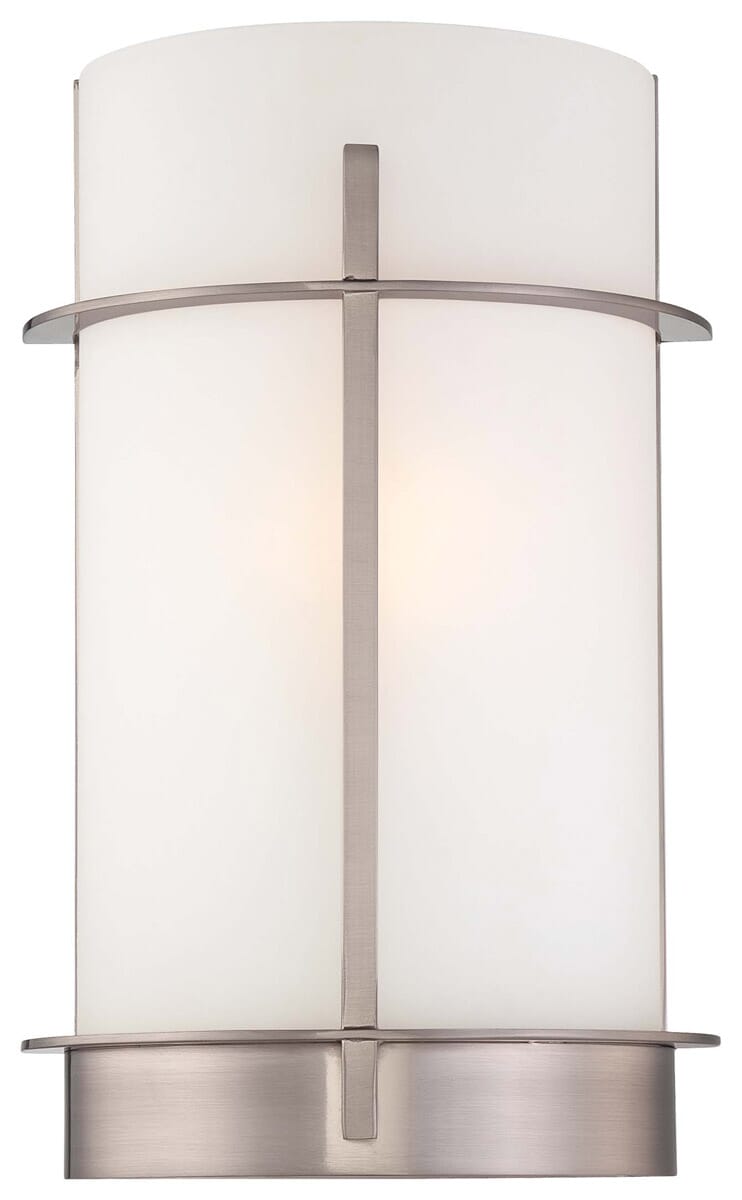 Minka Lavery 12" Wall Sconce in Brushed Nickel