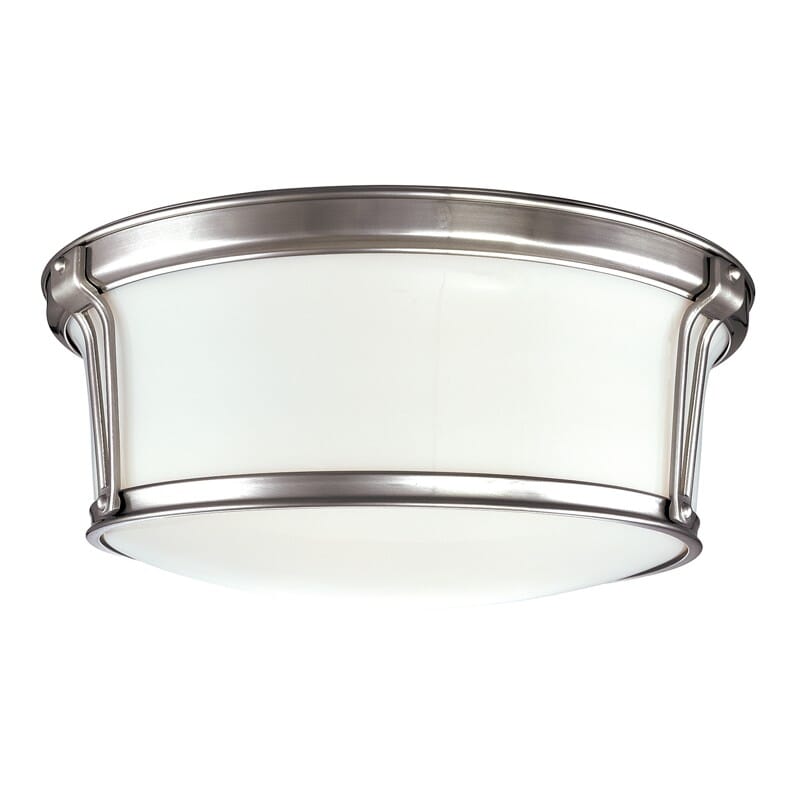 Hudson Valley Newport 3-Light Ceiling Light in Polished Nickel