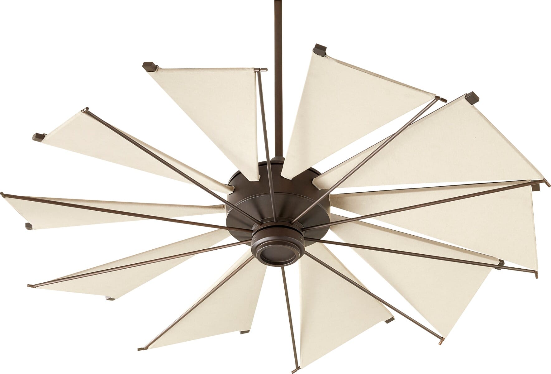 Quorum Mykonos 52" Indoor/Outdoor Ceiling Fan in Oiled Bronze