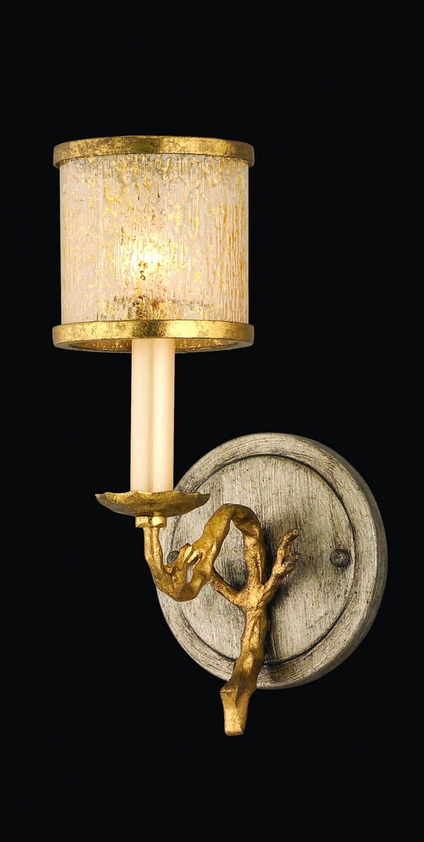 Corbett Parc Royale Bathroom Vanity Light in Gold And Silver Leaf