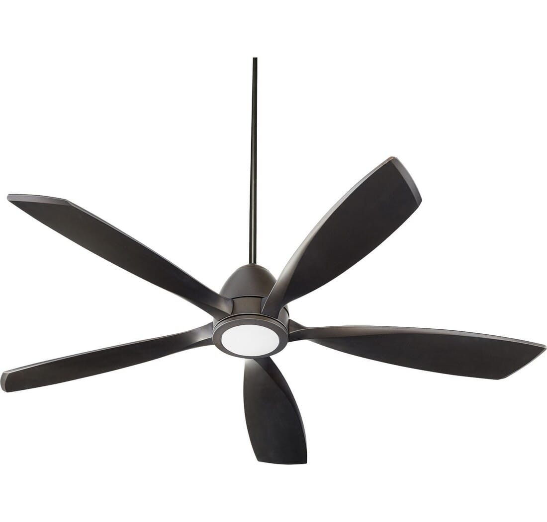 Quorum Holt 56" Indoor Ceiling Fan in Oiled Bronze