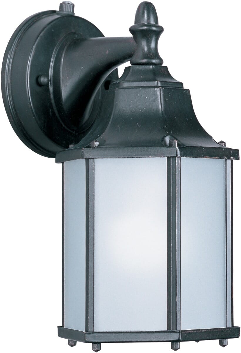 Maxim Side Door LED Outdoor Wall Lantern in Empire Bronze