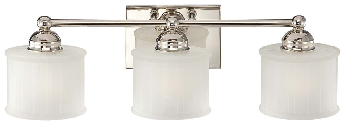 Minka Lavery 1730 Series 3-Light 24" Bathroom Vanity Light in Polished Nickel