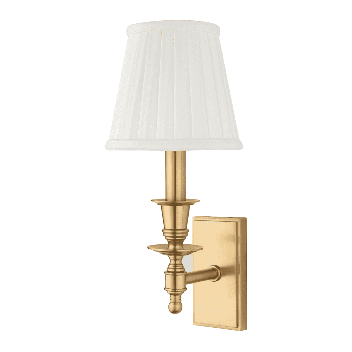 Hudson Valley Ludlow 13" Wall Sconce in Aged Brass