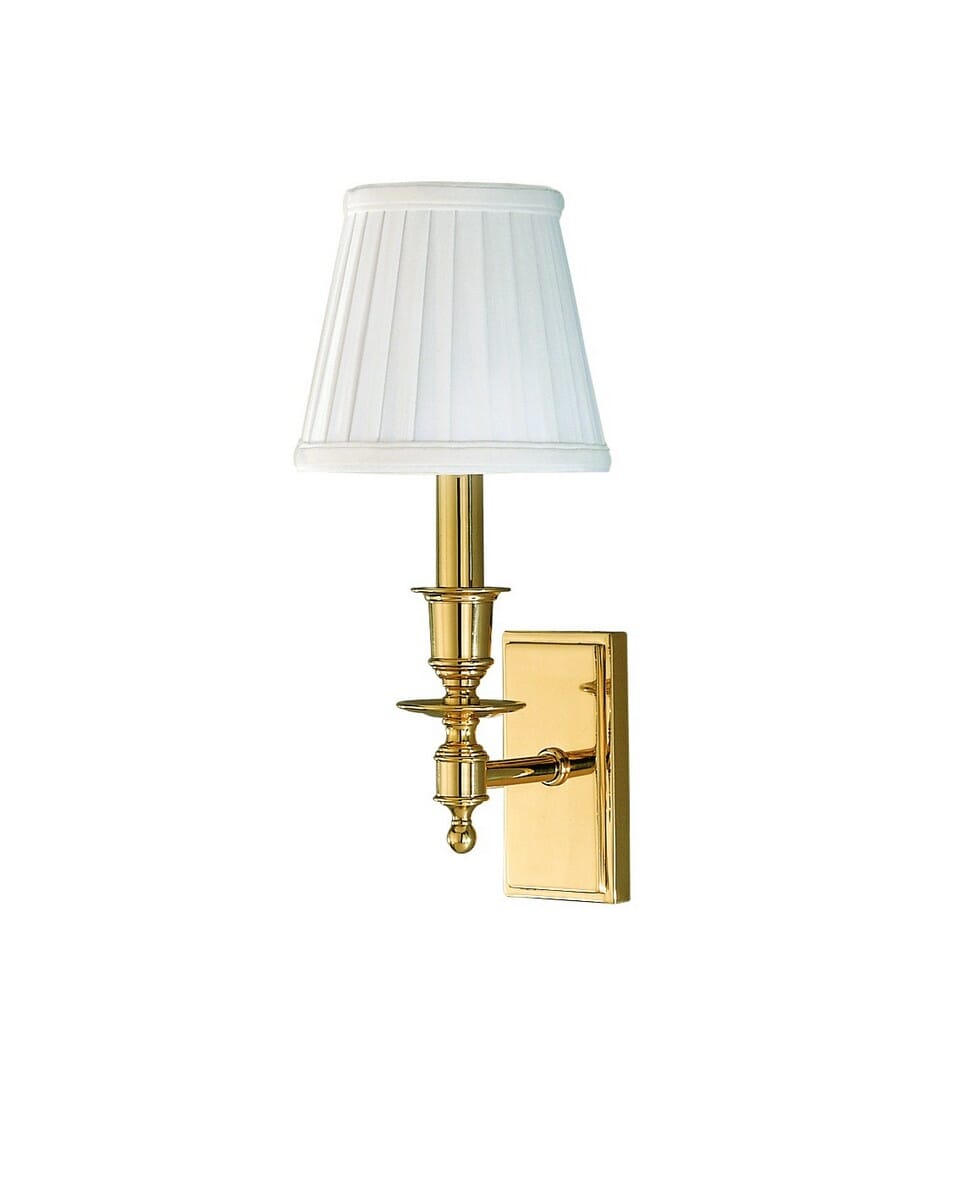 Hudson Valley Ludlow 13" Wall Sconce in Polished Bronze