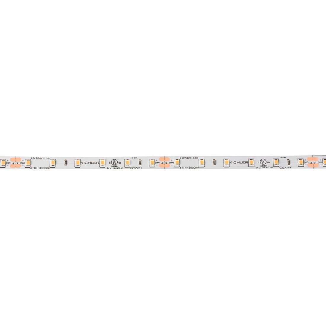 Kichler Dry High Output 1200" 2700K Tape Light in White