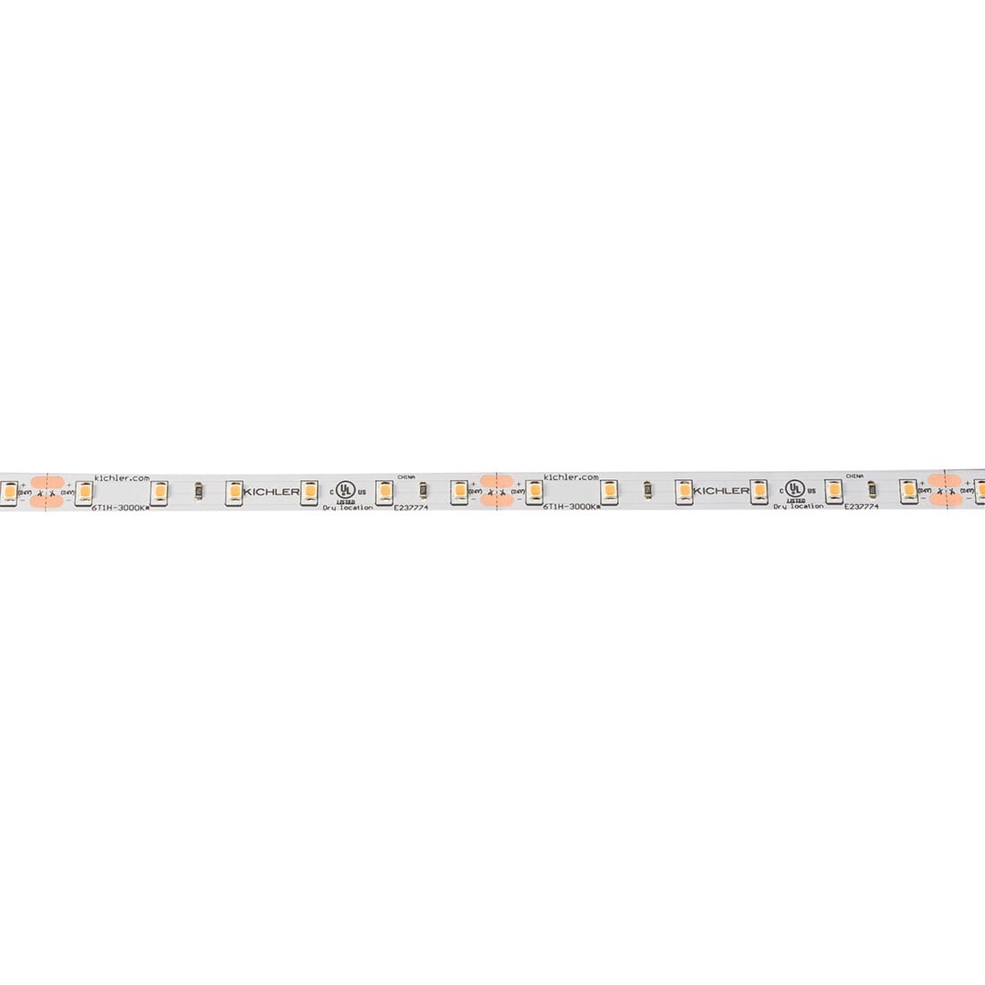 Kichler Dry High Output LED 120" 2700K Tape Light in White