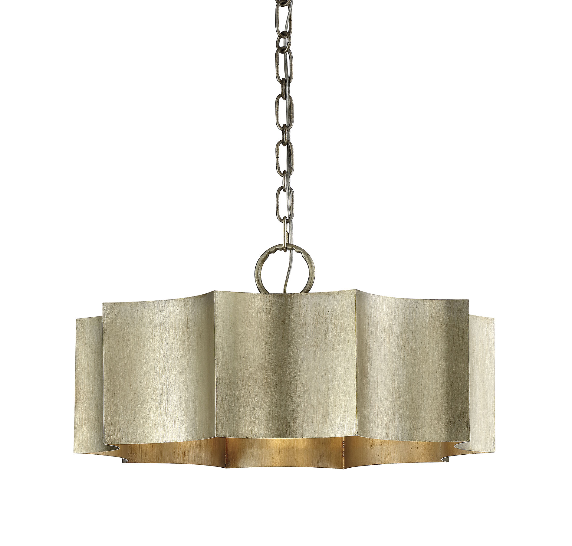 Savoy House Shelby 3-Light Pendant in Silver Patina