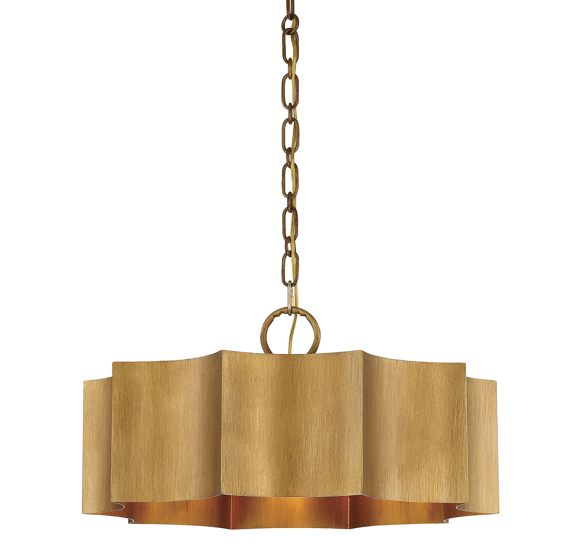 Savoy House Shelby 22.5" 3-Light Pendant in Gold Patina