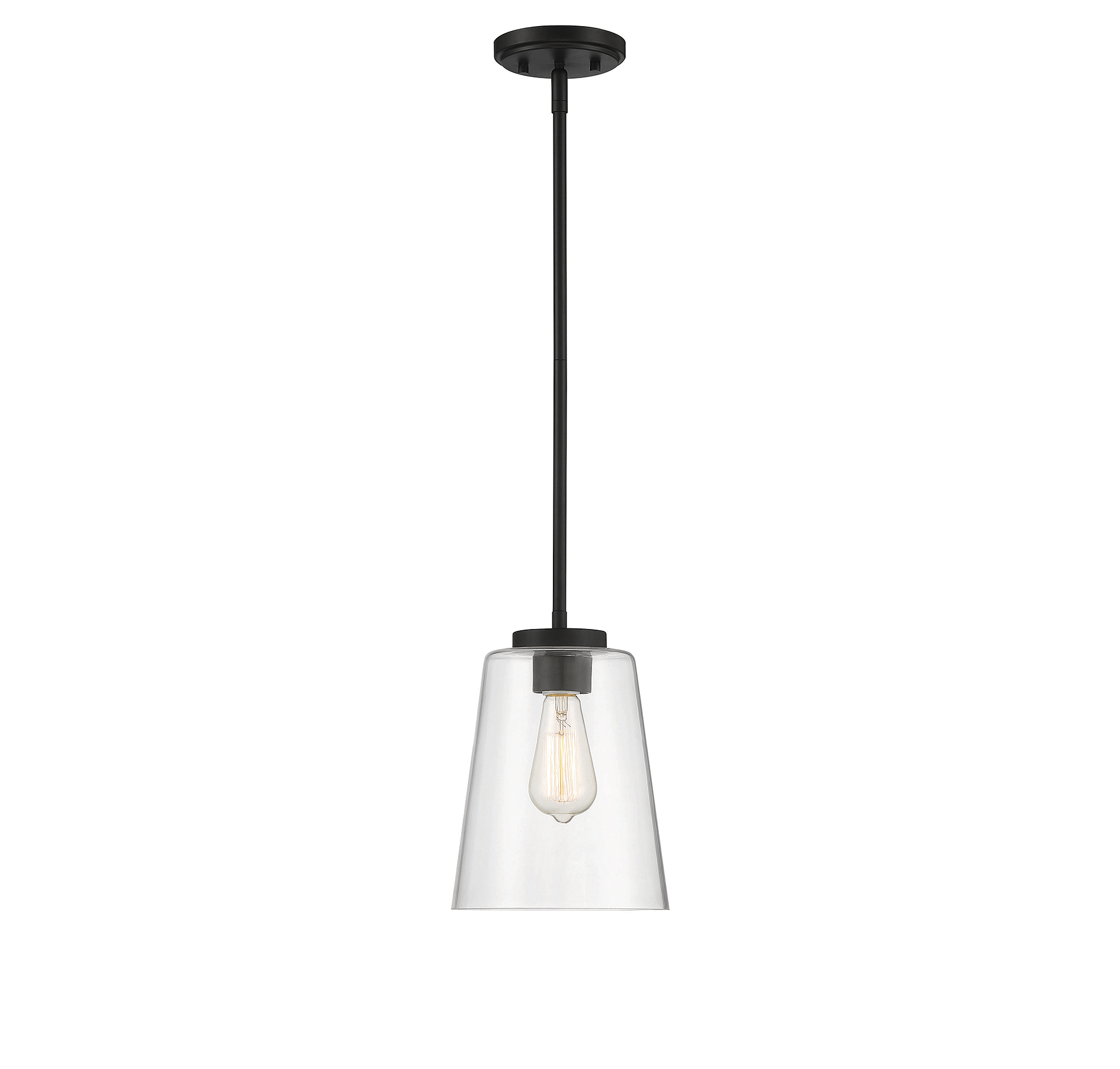 Savoy House Calhoun Mini Pendant in Matte Black