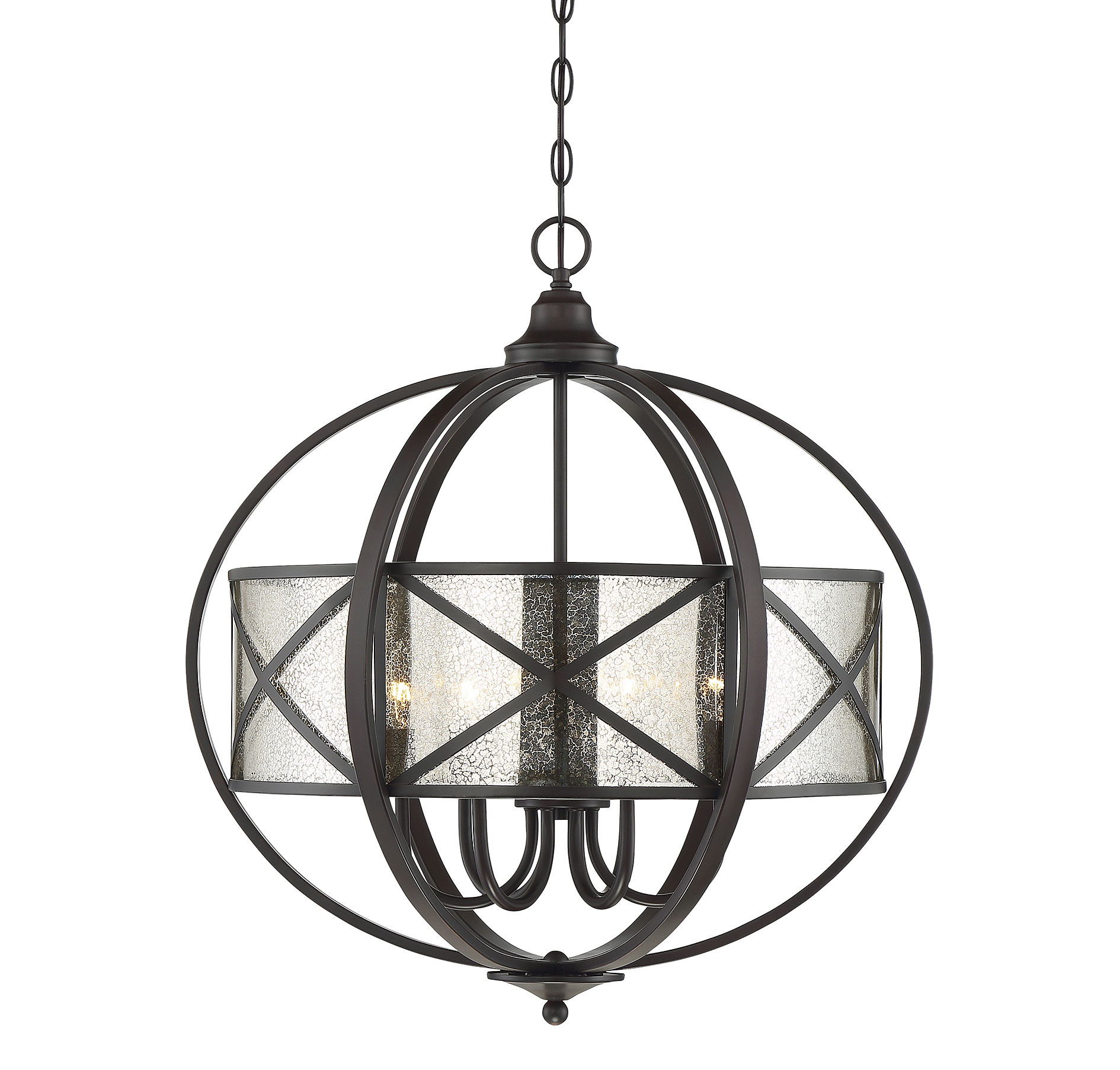 Savoy House Holland 24" 6-Light Pendant in English Bronze