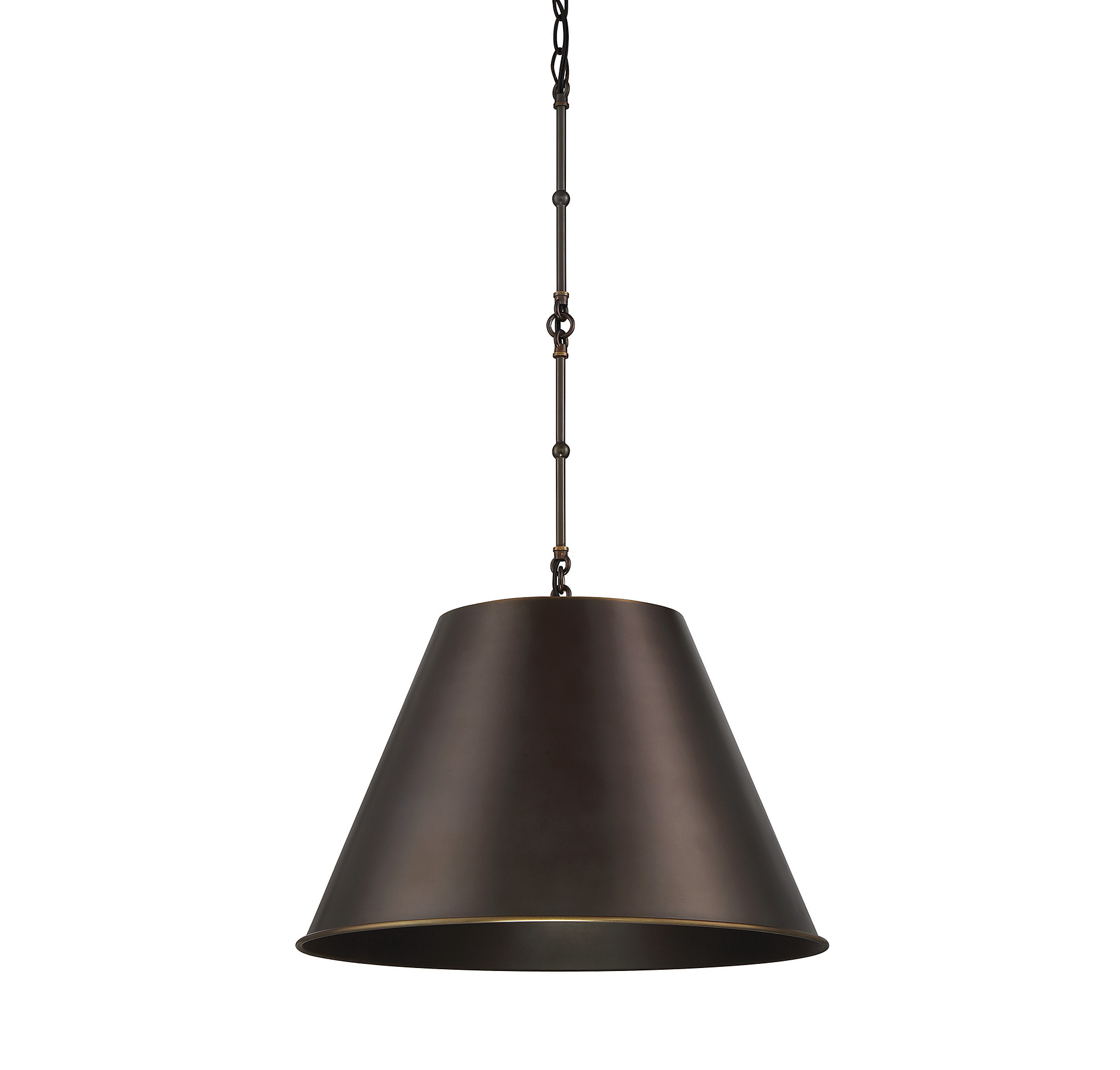 Savoy House Alden 1-Light Pendant in Old Bronze