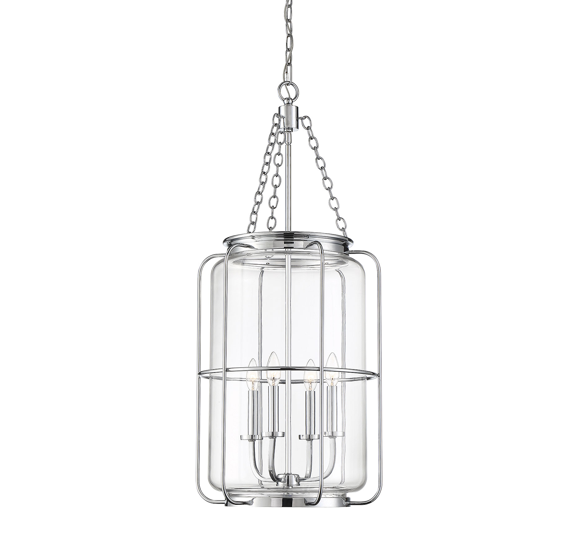 Savoy House Magnum 4-Light Pendant in Polished Chrome