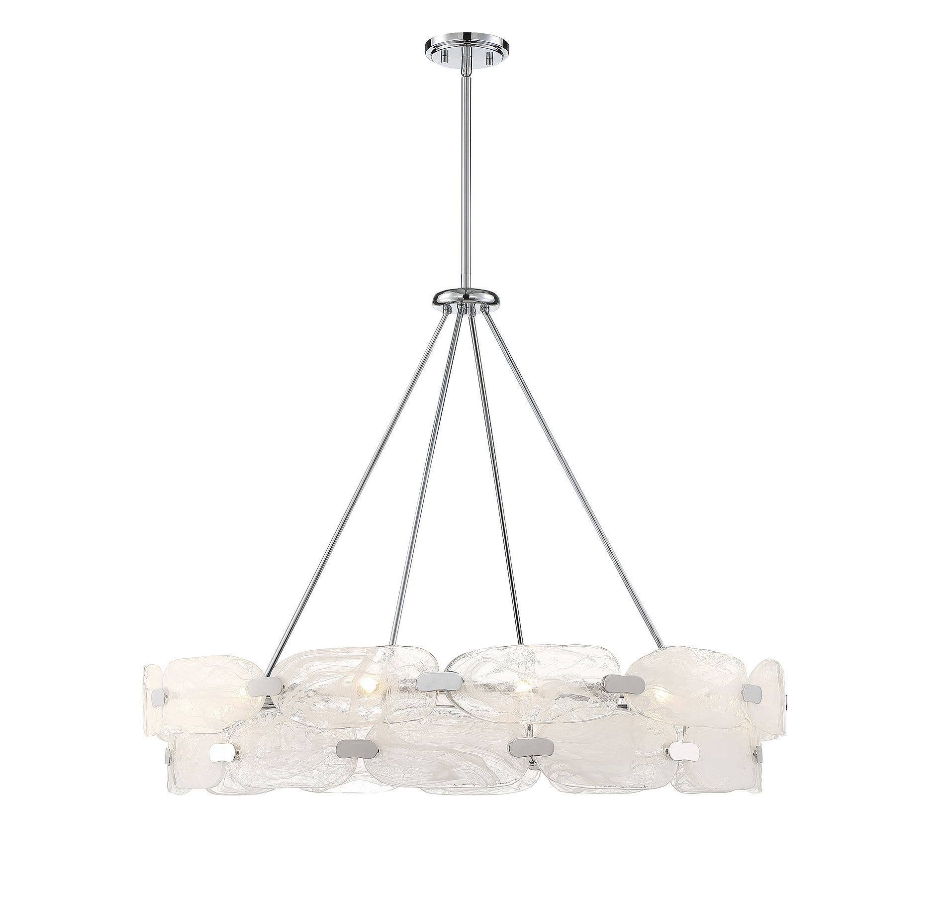 Savoy House Vasare by Brian Thomas 12-Light Pendant Light in Chrome