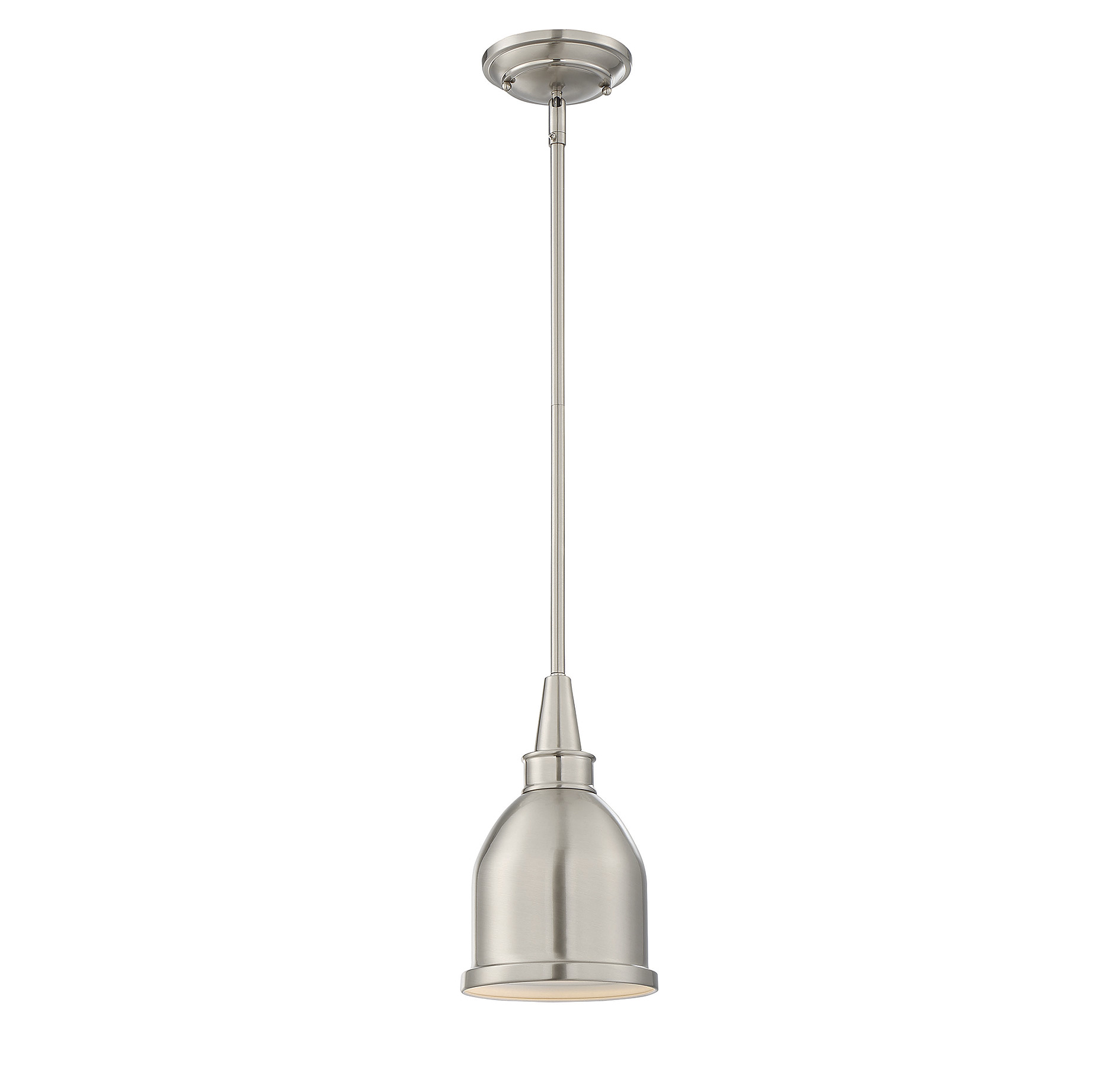 Savoy House Vintage Mini Pendant Light in Satin Nickel