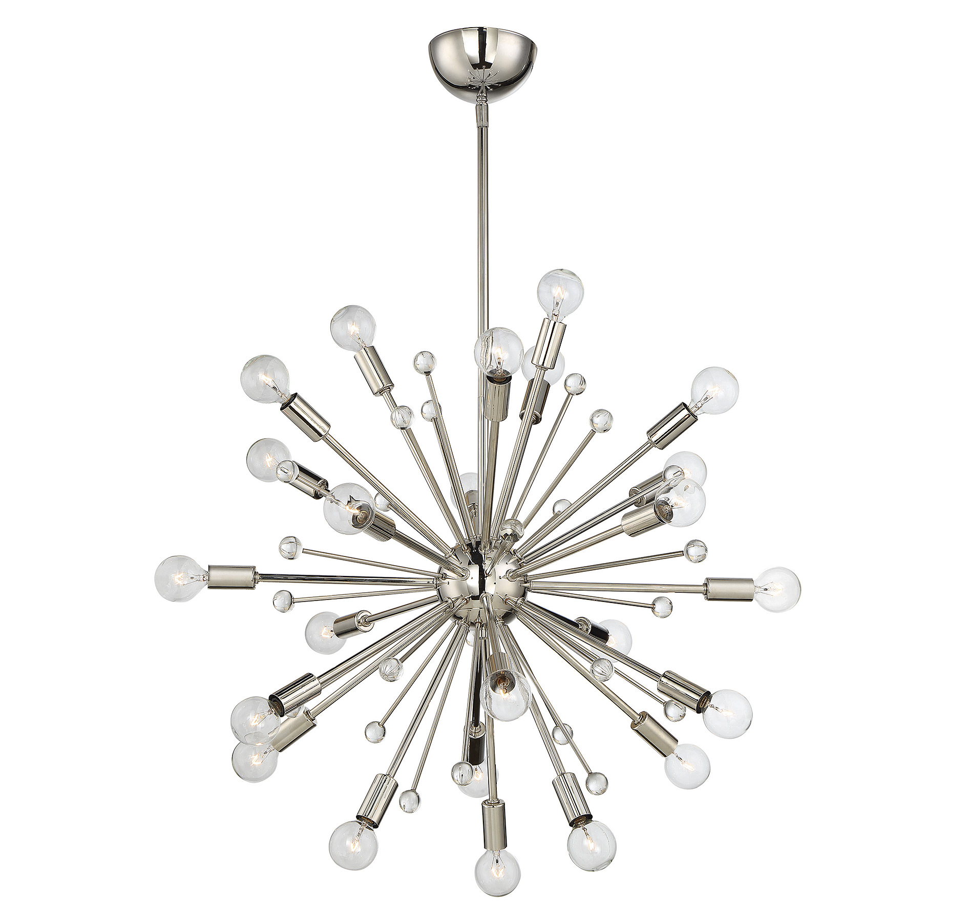 Savoy House Galea 24-Light Chandelier in Polished Nickel