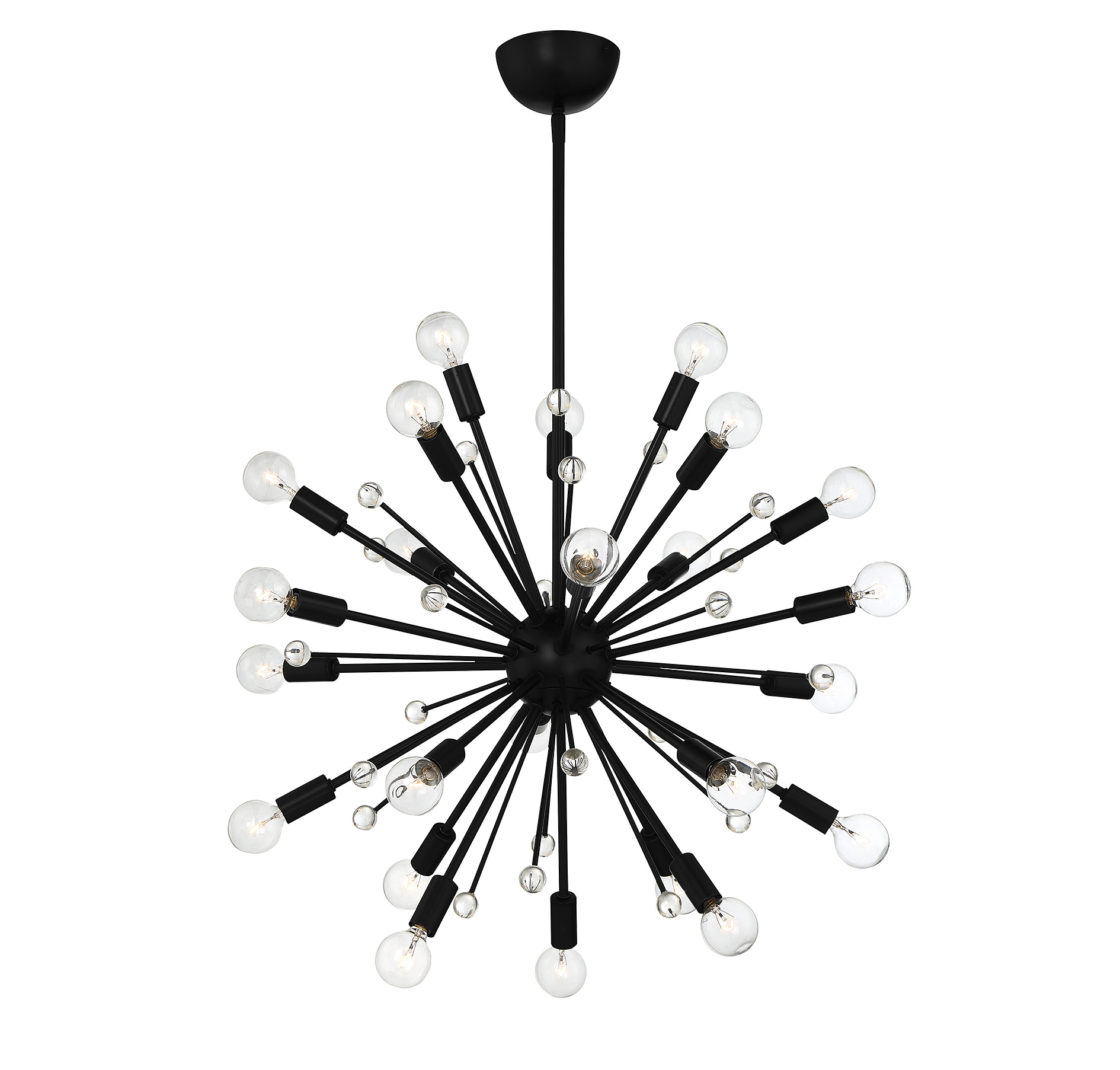 Savoy House Galea 24-Light Chandelier in Matte Black