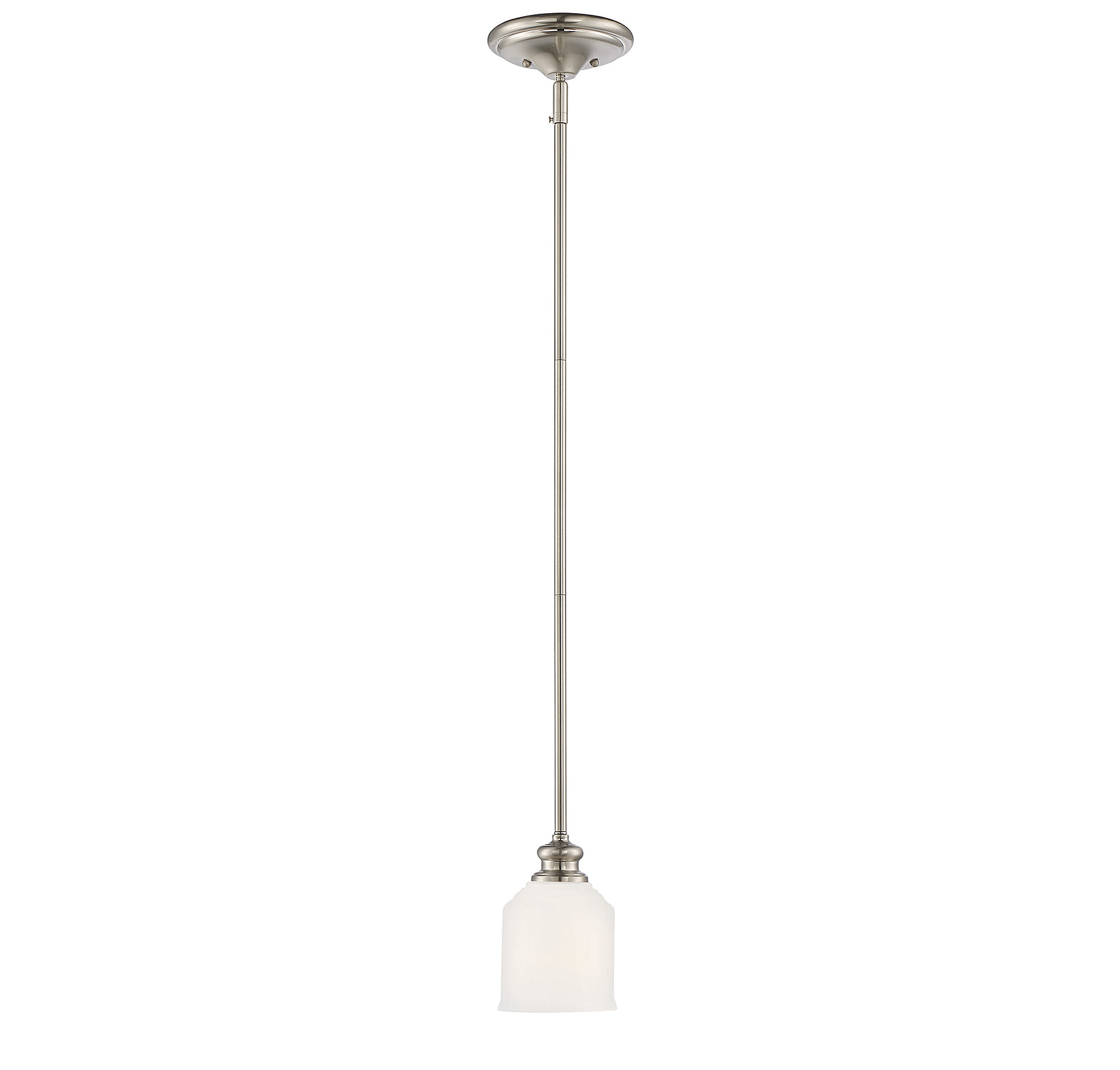 Savoy House Melrose Mini Pendant in Satin Nickel