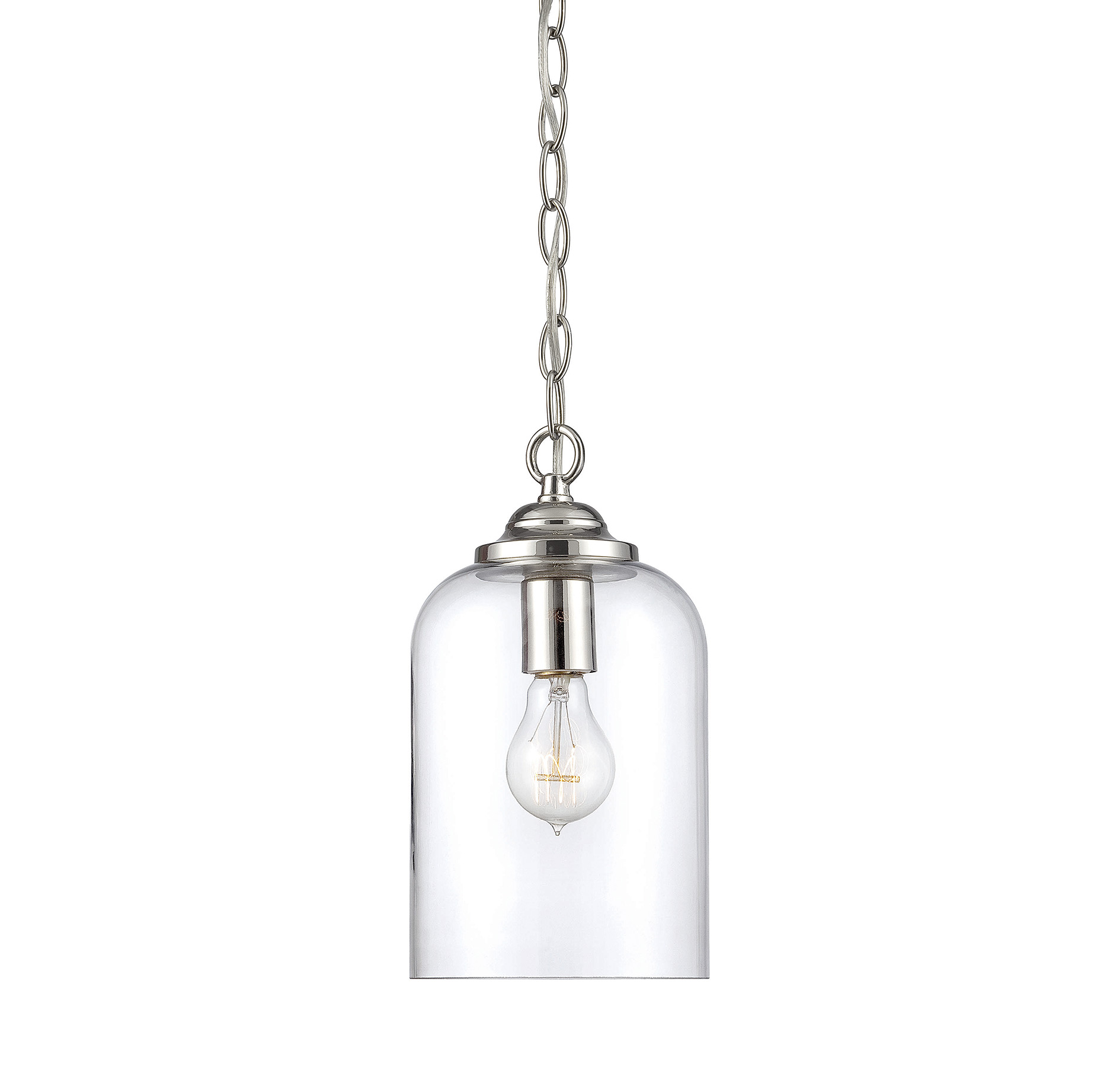 Savoy House Bally Pendant in Polished Nickel