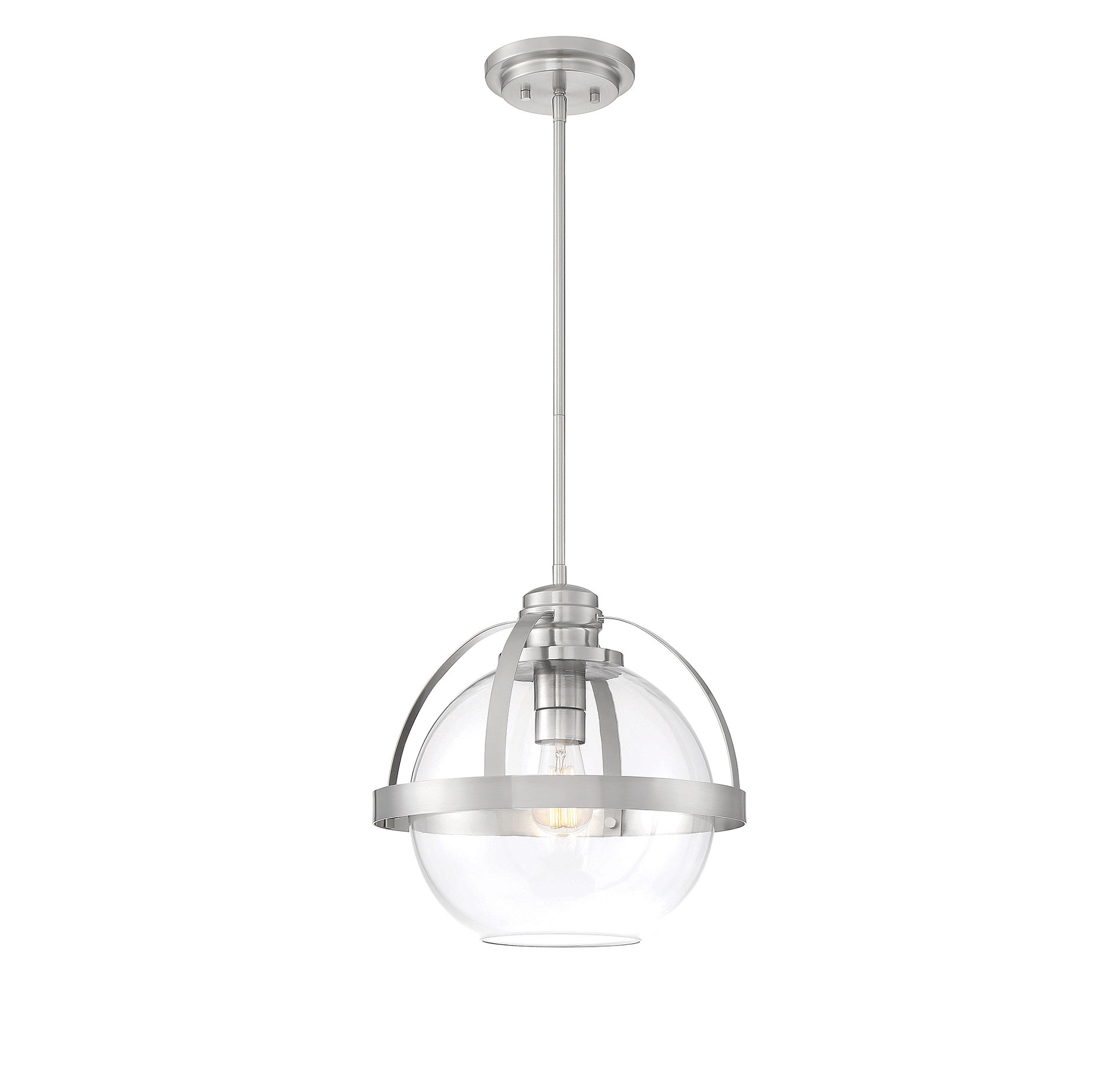 Savoy House Pendleton Pendant Light in Satin Nickel