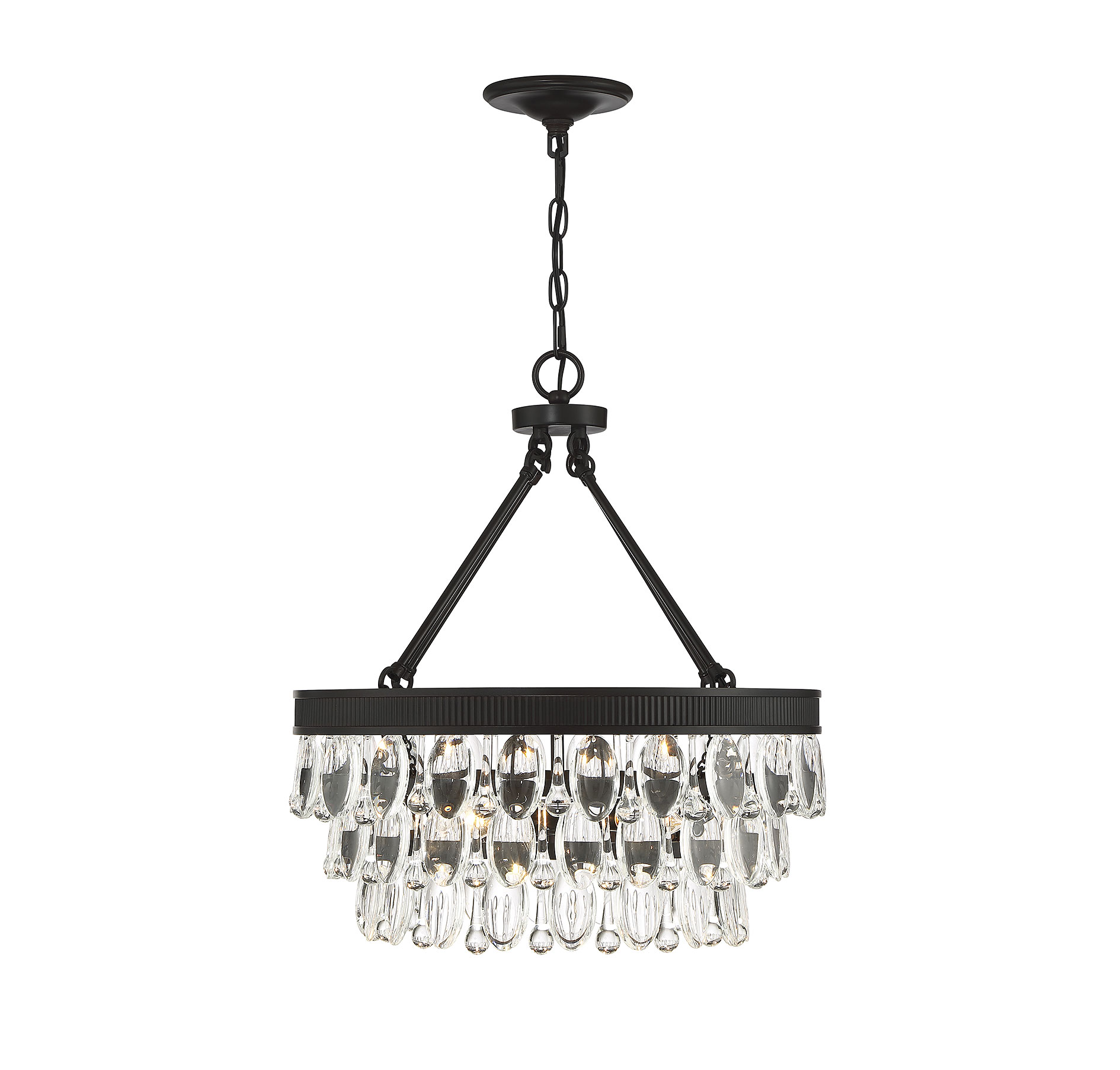 Savoy House Windham 4-Light 20" Pendant Light in English Bronze