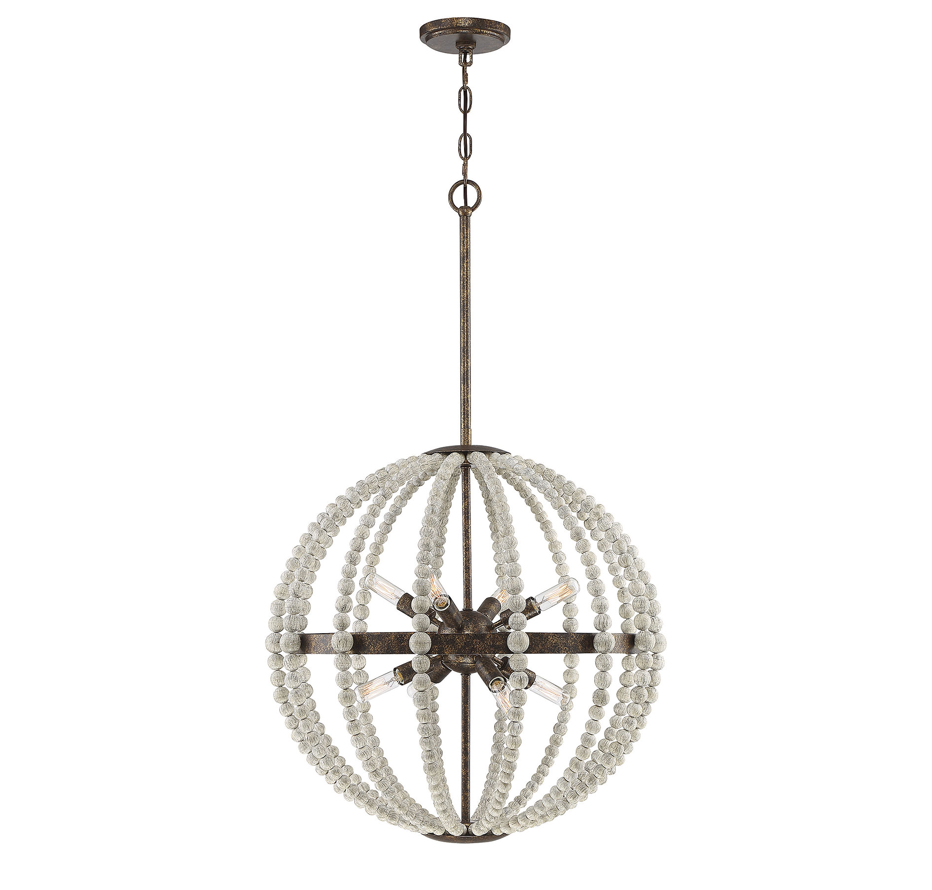 Savoy House Desoto 8-Light Pendant Light in Avignon