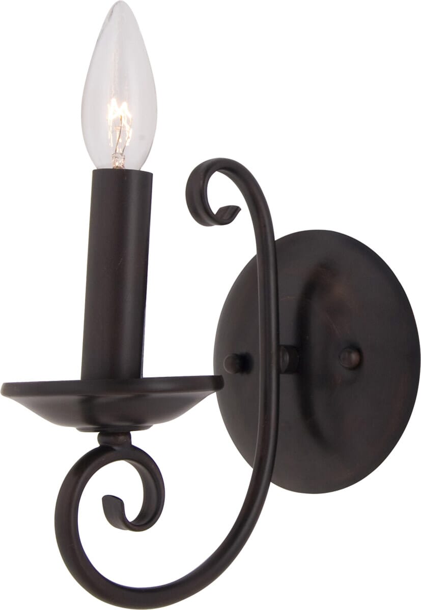 Maxim Lighting Loft Wall Sconce in Oil Rubbed Bronze