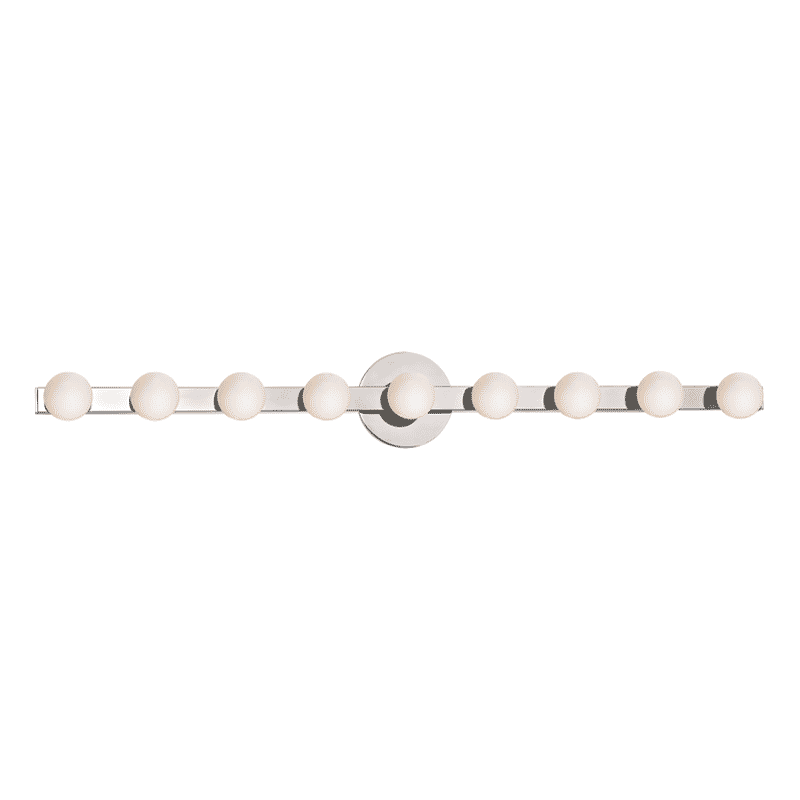 Hudson Valley Taft 9-Light 5" Wall Sconce in Polished Chrome