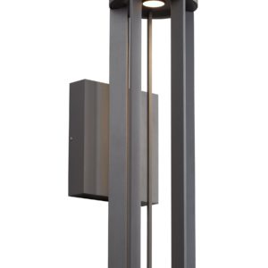 Tech Turbo 18" Outdoor Wall Light in Charcoal