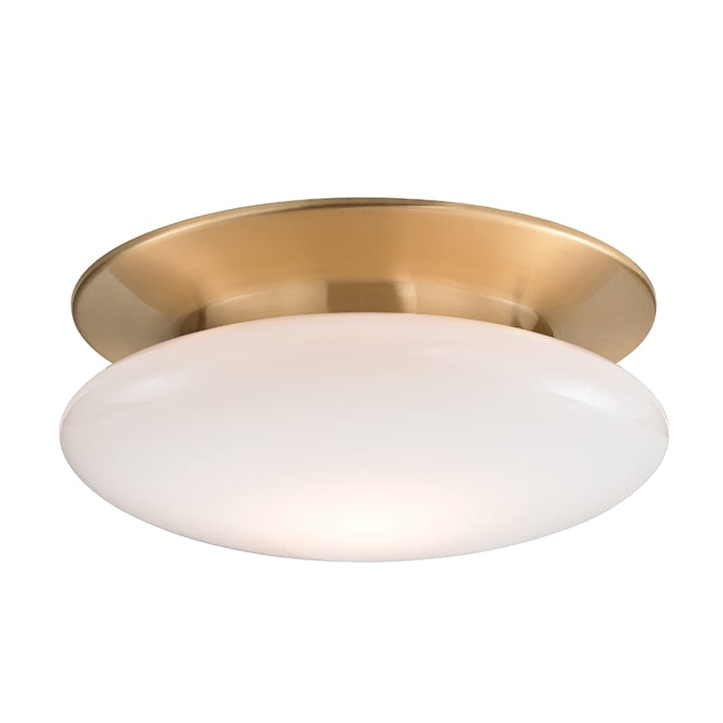 Hudson Valley Irvington Ceiling Light in Satin Brass