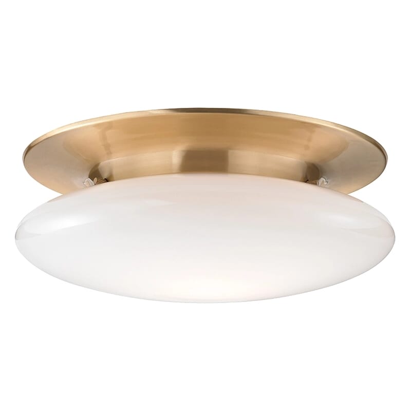 Hudson Valley Irvington Ceiling Light in Satin Brass