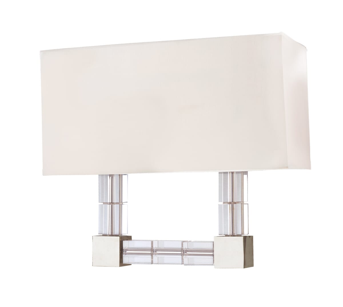 Hudson Valley Alpine 2-Light 12" Wall Sconce in Polished Nickel