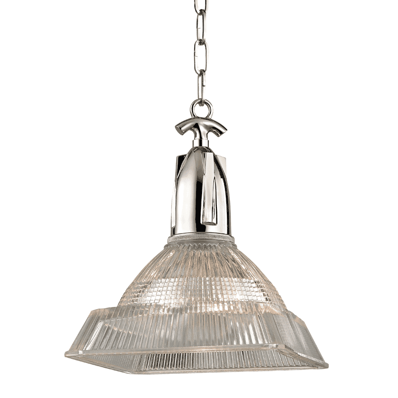 Hudson Valley Langdon 14" Mini Pendant in Polished Nickel