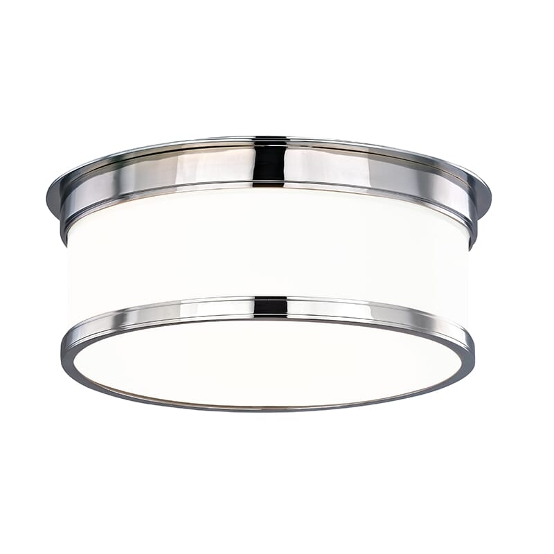 Hudson Valley Geneva 2-Light Ceiling Light in Polished Chrome