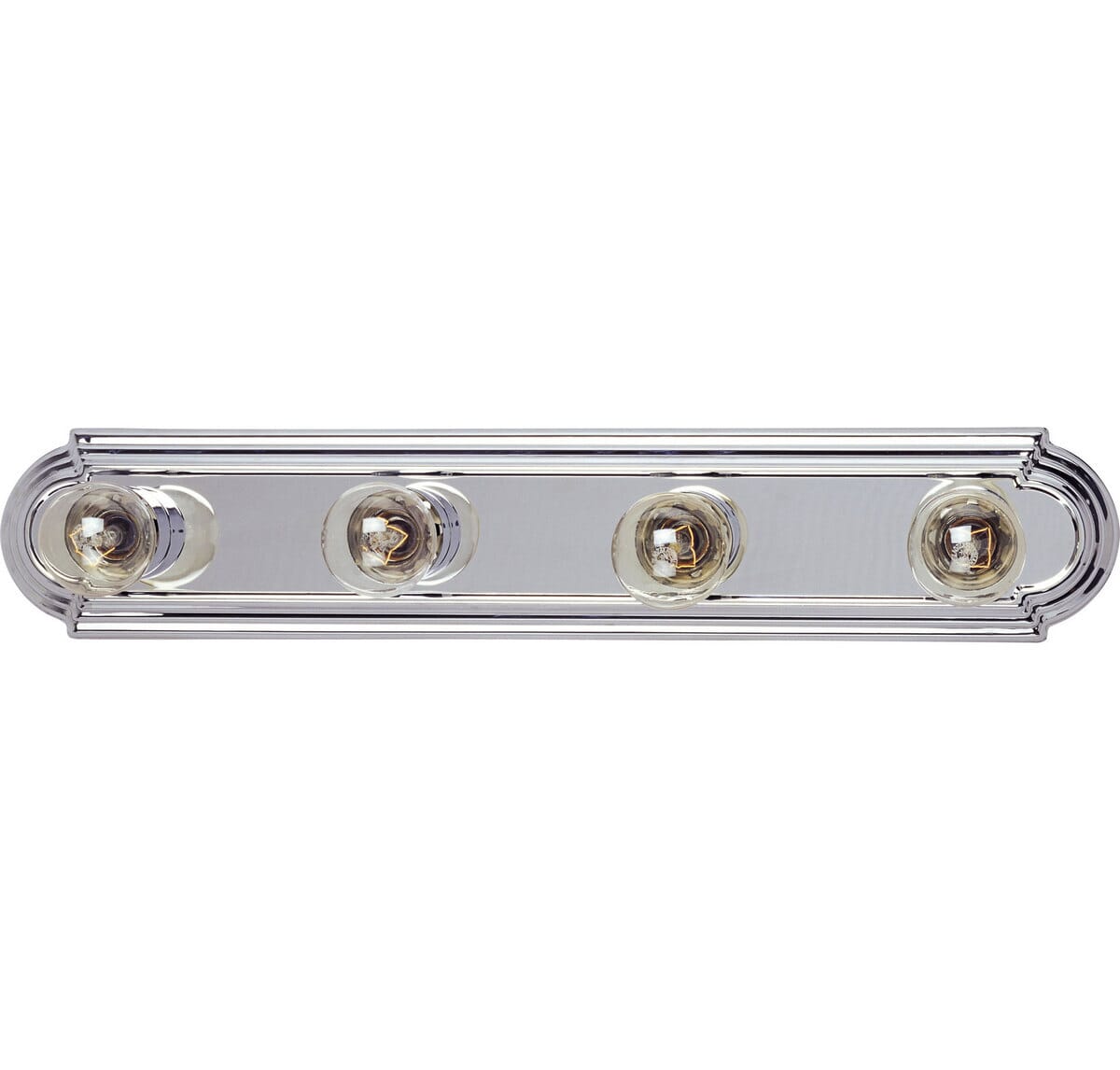 Maxim Lighting Essentials 4-Light Bathroom Vanity Light in Polished Chrome