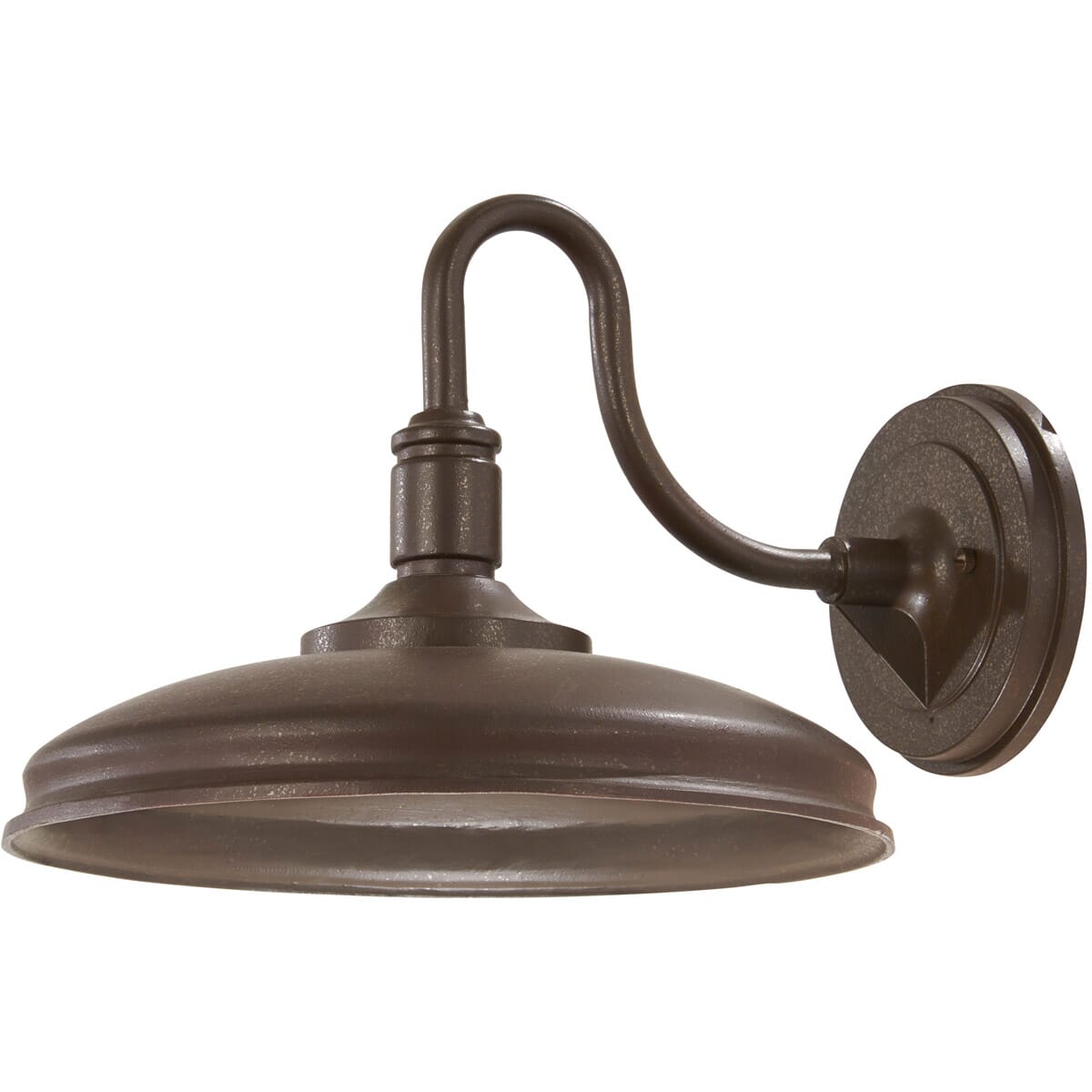 The Great Outdoors Harbison Led 10" Outdoor Wall Light in Bronze with Copper Flecks