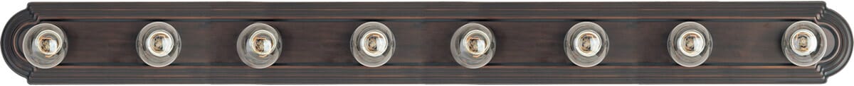 Maxim Lighting Essentials 8-Light Bathroom Vanity Light in Bronze