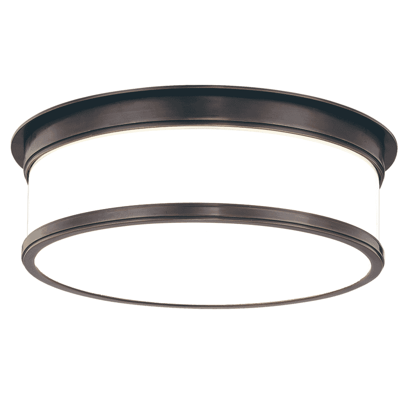 Hudson Valley Geneva 3-Light Ceiling Light in Old Bronze
