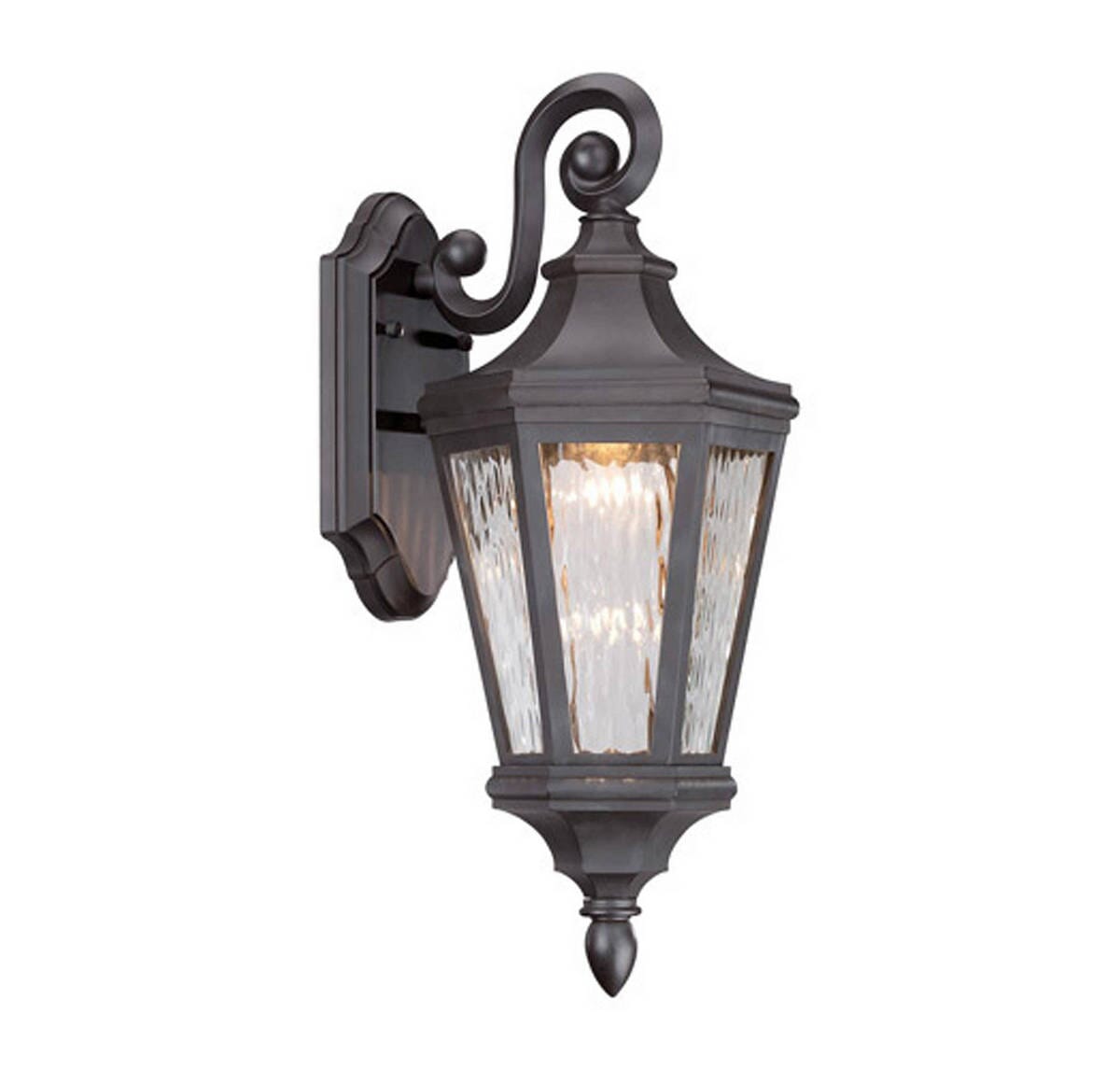 The Great Outdoors Hanford Pointe 19" Outdoor Wall Light in Oil Rubbed Bronze