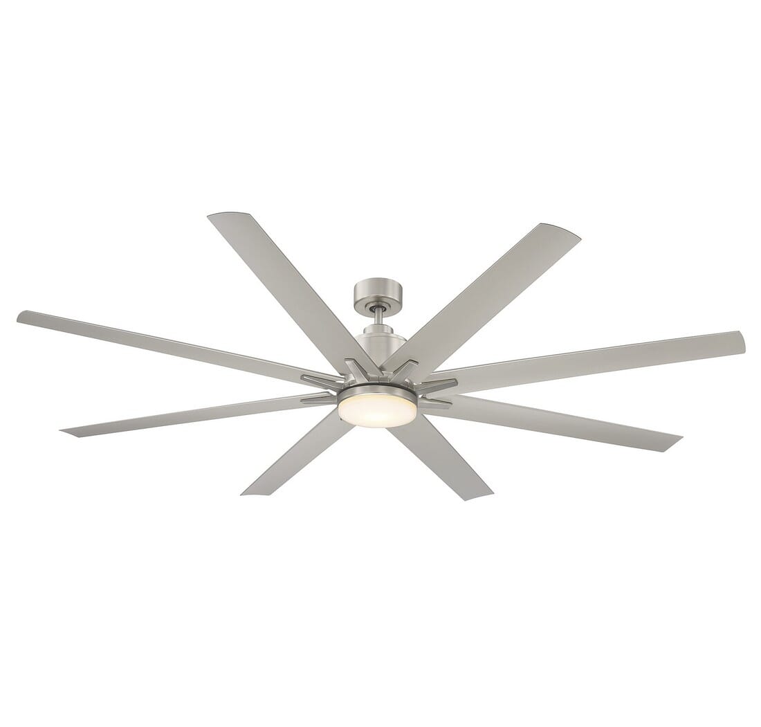 Trade Winds Canton Ceiling Fan in Brushed Nickel