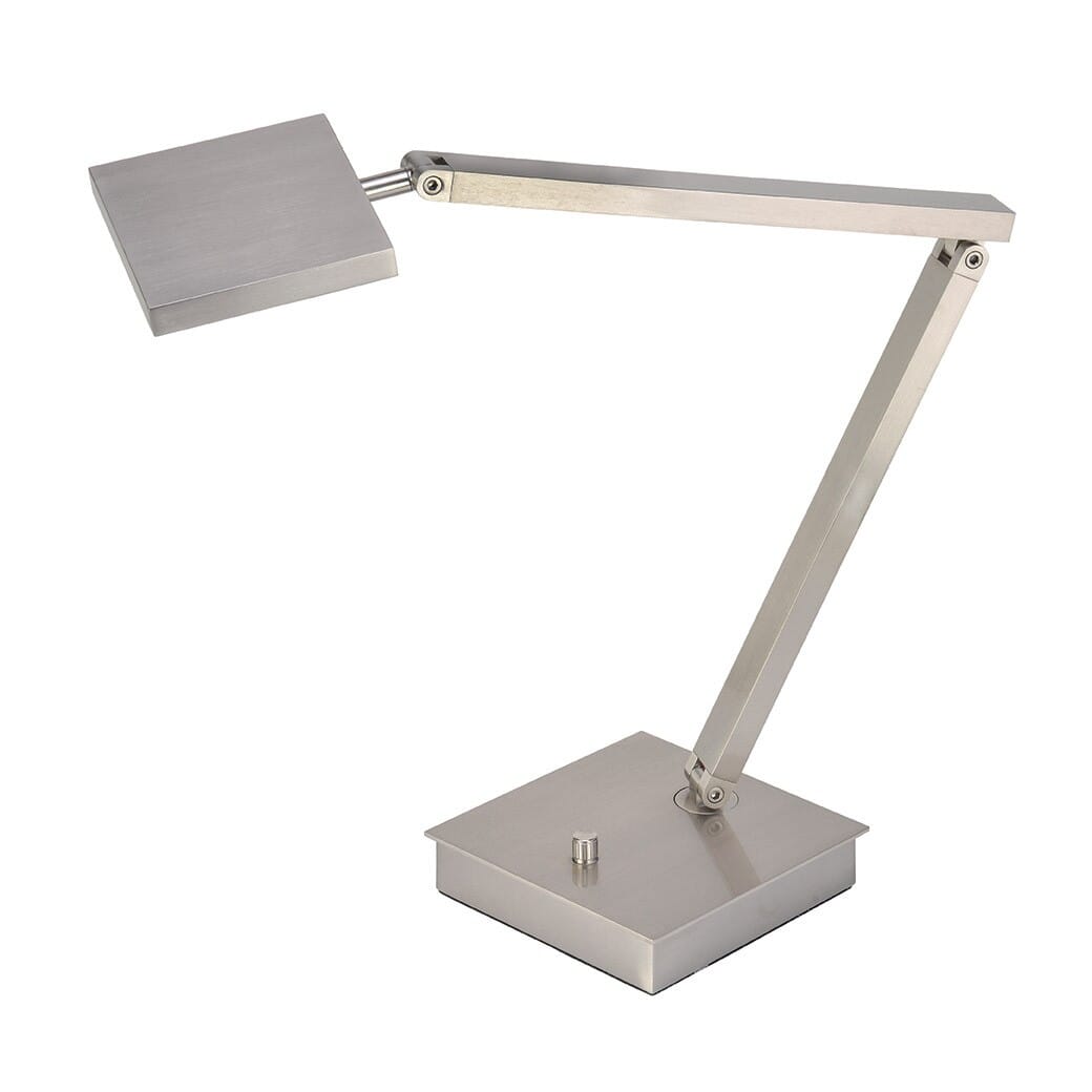 Access Taskwerx 14" Table Lamp in Brushed Steel