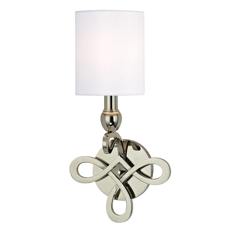 Hudson Valley Pawling 17" Wall Sconce in Polished Nickel